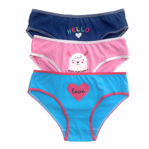 Kit Calcinha Lhama - 3 unidades