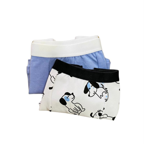 Kit 2 Cuecas Boxer Algodão Coleção Mundo Animal Cachorro