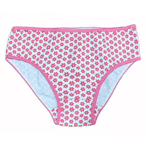 Calcinha Margaridas Pink