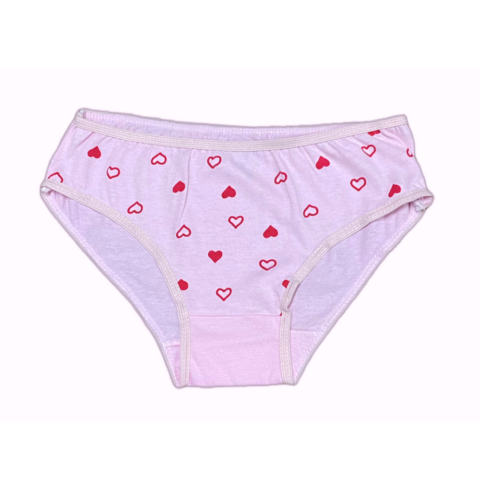 Calcinha Corações Vermelhos
